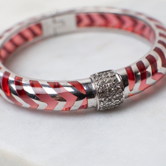 Angelique de Paris Vintage Bracelet, Mata Hari + Citri Heirloom - Picture 4 of 6